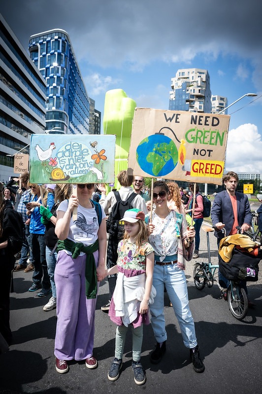 Klimaatcrisis Coalitie van de Klimaatmars
