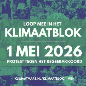 1 mei gaan we de straat op. Sluit je aan bij de demonstratie van de FNV tegen het regeerakkoord in Amsterdam. ✊🌍